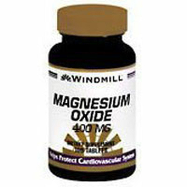 Windmill Magnesium Oxide Tb 400 Mg Dietary Supplement,  60 Ea