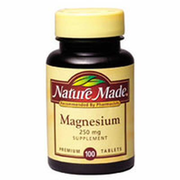 Nature Made Magnesium 250 Mg Tablets 100 Ea