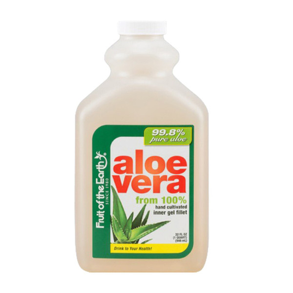 Fruit Of The Earth Aloe Vera Juice, Drink To Your Health, 32 Oz