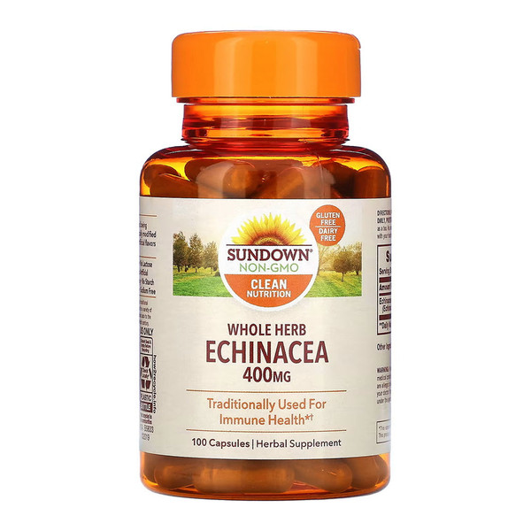 Sundown Echinacea 400 Mg Capsules 100 Capsules