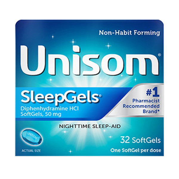 Unisom Sleepgels Maximmum Strength Nighttime Sleep Aid, Softgels - 32 Each