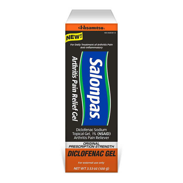 Salonpas Diclofenac Arthritis Pain Relief Gel - 3.53 Oz
