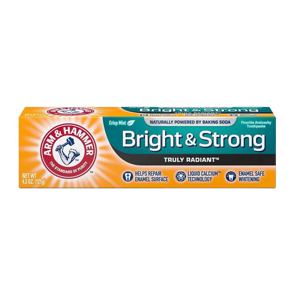 Arm & Hammer Truly Radiant Whitening Toothpaste, Fresh Mint - 4.3 Oz
