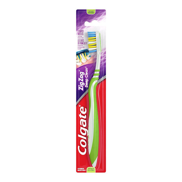 Colgate Zigzag Toothbrush, Medium -  1 Ea