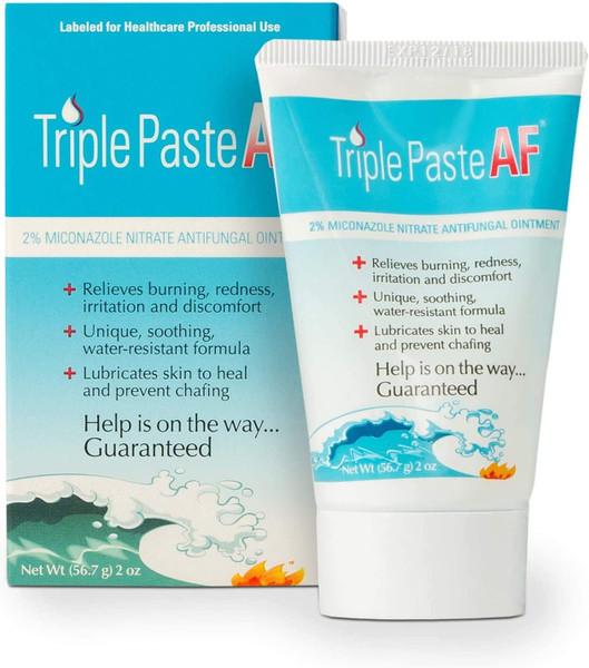 Triple Paste Af Antifungal Ointment, Antifungal Treatment For Jock Itch And Superficial Skin Infections - 2 Oz