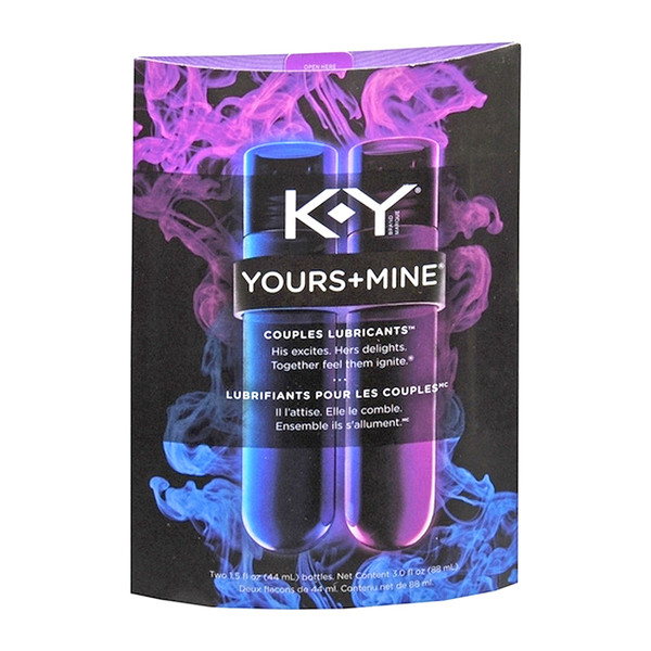 K-Y Yours & Mine Couples Lubricant, 3 Oz