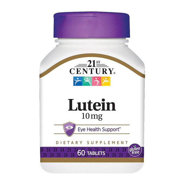 21St Century Lutein 10 Mg Tablets For Eye Health, 60 Ea