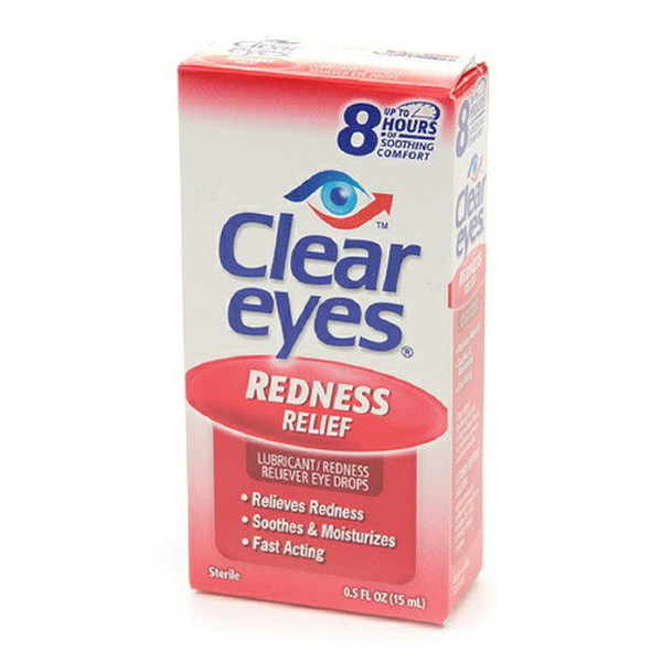 Clear Eyes Redness Relief Eye Drops - 0.5 Fl Oz