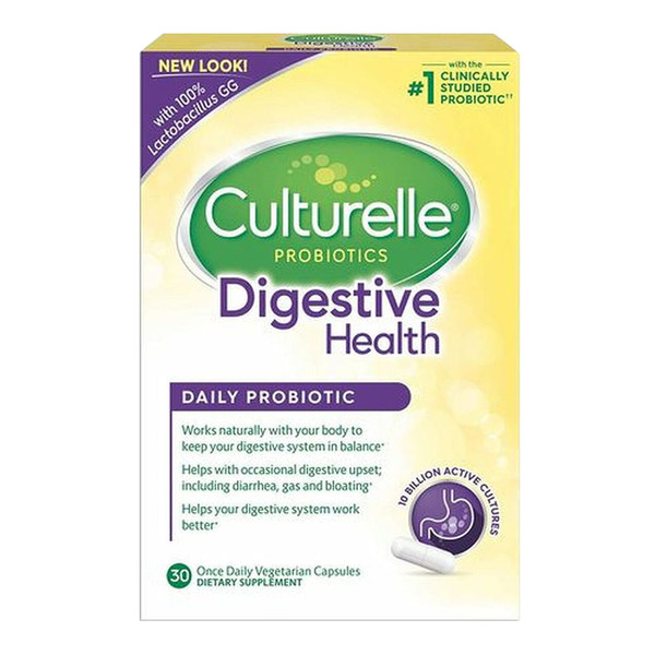 Culturelle Probiotic Digestive Health With Dairy Free Lactobacillus Gg - 30 Ea