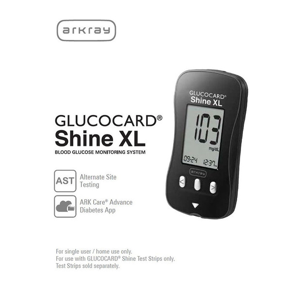 Glucocard Shine Xl Meter Only Kit - 1 Ea