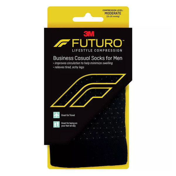 Futuro Business Casual Socks For Men, Large, Moderateâ 