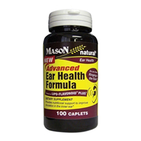 Mason Natural Advanced Ear Health Formula Caplets 100 Ea