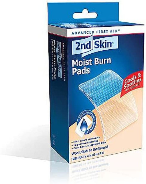 Spenco 2Nd Skin Moist Burn Pads, Small (1.5 X 2 Inches), 6-Count