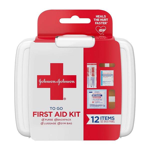 Johnson And Johnson Red Cross First Aid-To-Go Mini First Aid Kit - 1 Count