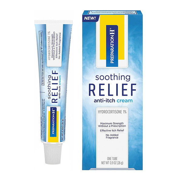 Preparation H Soothing Relief Anti Itch Cream - 0.9 Oz
