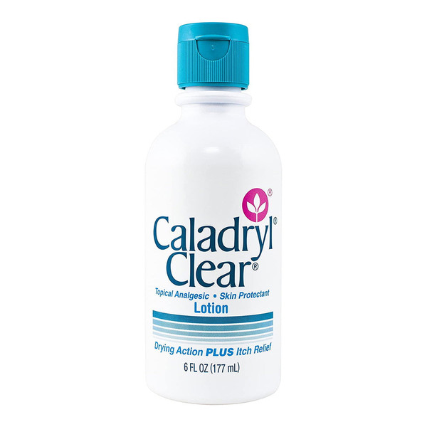 Caladryl Clear Lotion Topical Analgesic Skin Protectant - 6 Ounce Bottle