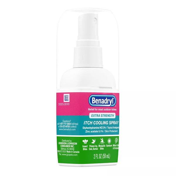 Benadryl Itch Cooling Spray Extra Strength - 2 Oz
