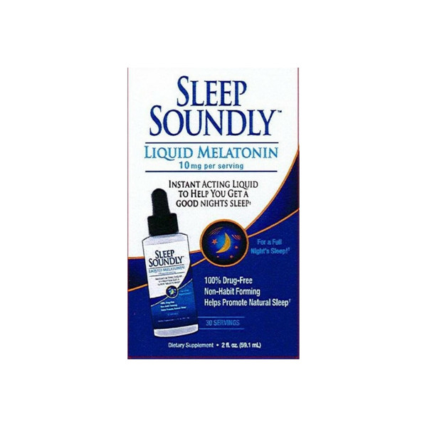 Windmill Sleep Soundly, Liquid Melatonin, 10Mg, 2 Oz