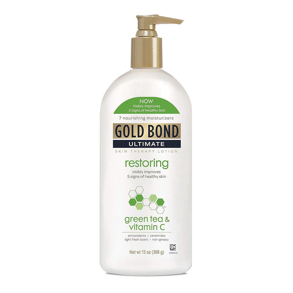 Gold Bond Ultimate Restoring & Vitamin C, Green Tea 13 Ounce