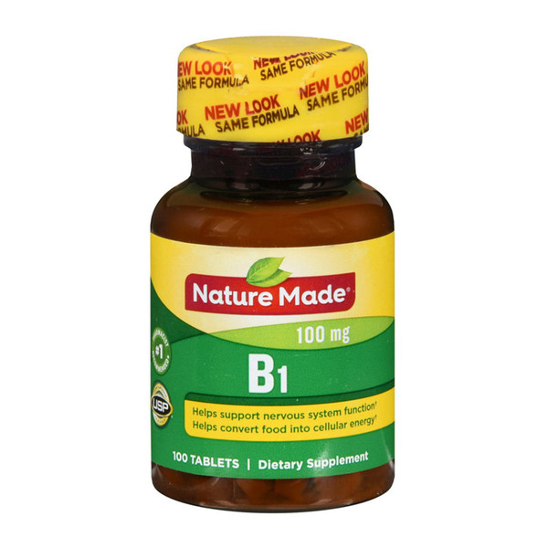 Nature Made Vitamin B-1 100 Mg Tablets 100 Tablets