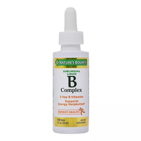 Nature'S Bounty Vitamin B Complex Sublingual Liquid 2 Oz