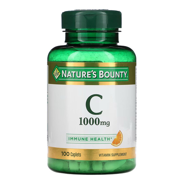 Nature'S Bounty Vitamin C 1000 Mg Immune Health Caplets 100 Ea