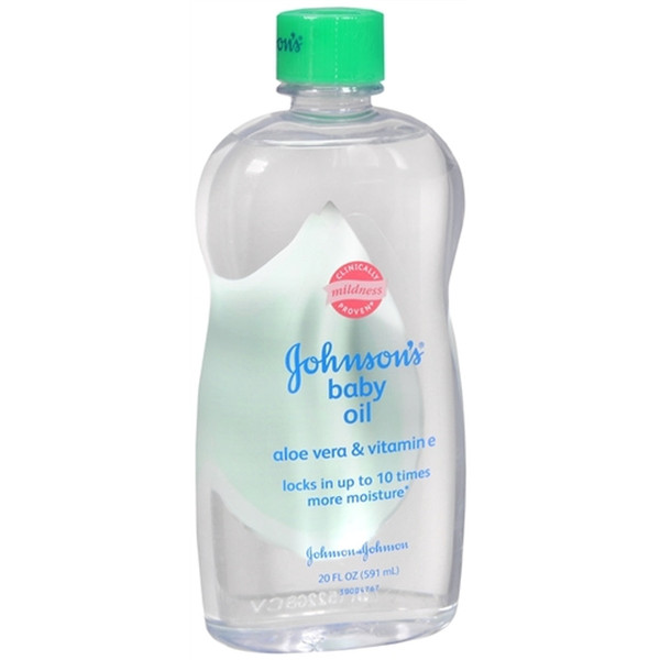 Johnson'S Aloe Vera & Vitamin E Moisturizing Baby Oil - 20 Oz