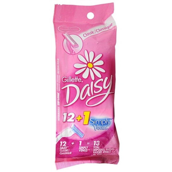 Gillette Daisy Classic Razors 13 Ea