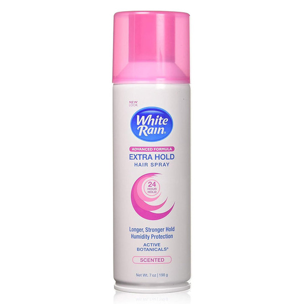White Rain Hair Spray Aerosol Extra Hold 7 Oz