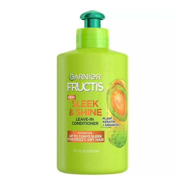 Garnier Fructis Sleek & Shine Intensely Smooth Leave-In Conditioning Cream 10.2 Oz