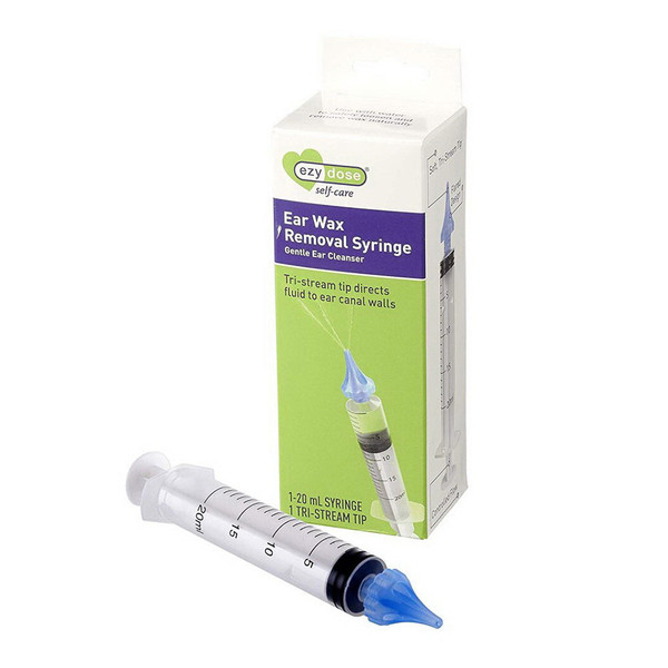 Ezy Dose Ear Wax Cleaner For Humans, Clear, 1 Count