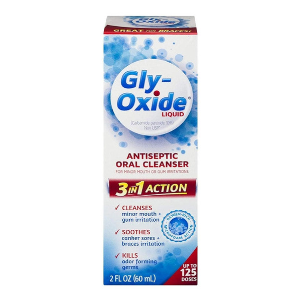 Gly-Oxide Liquid Antiseptic Oral Cleanser 2 Oz