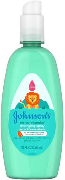 Johnson'S Baby No More Tangles Hair Detangling Spray, Tear Free - 10 Oz