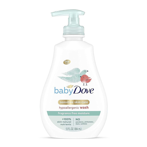 Dove Baby Tip To Toe Wash Sensitive Pump - 13 Oz