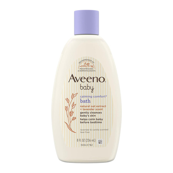 Aveeno Baby Lavender & Vanilla  Calming Comfort Bath - 8 Oz