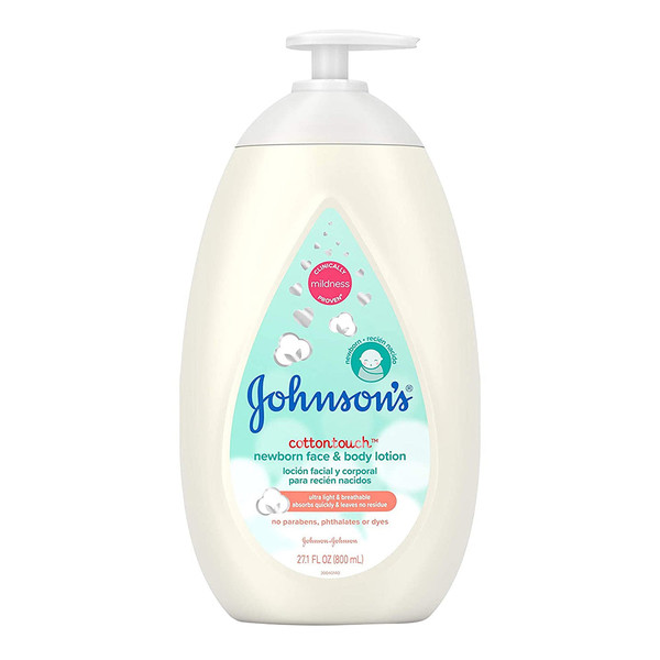 Johnson'S Cottontouch Newborn Baby Face And Body Lotion- 27.1 Oz