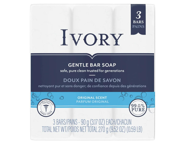Ivory Bath Bar Soap - 3.1-oz.