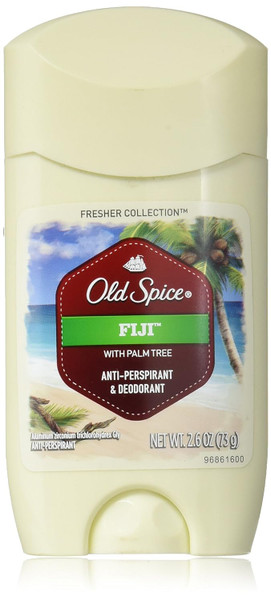 Old Spice Fresh Collection Invisible Solid Antiperspirant/Deodorant, Fiji - 2.6 oz