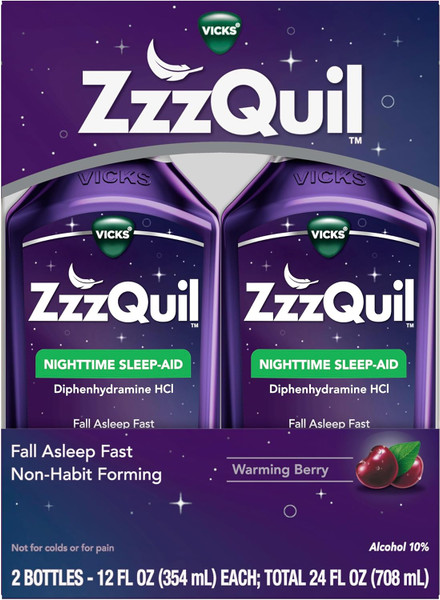 Zzzquil Nighttime Sleep Aid Liquid - 24 Fl Oz