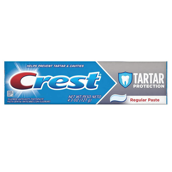 Crest Tartar Protection Toothpaste in Regular Paste for Tartar Control, 5.7 oz