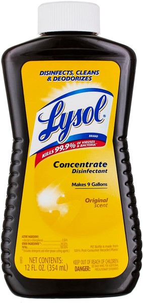 Lysol Concentrate All Purpose Cleaner Disinfectant, 12 Ounce