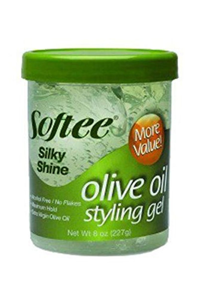 Softee Olive Oil Styling Gel, 16 Oz