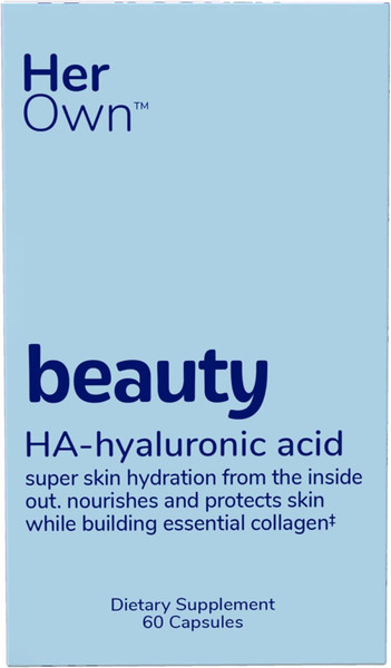 Her Own Beauty Hyaluronic Acid Capsules - 60 Ct