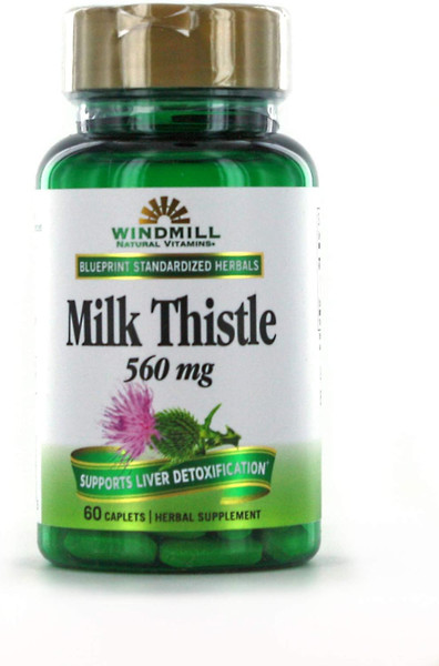 Windmill Milk Thistle 560 Mg Tablets 60 Ea