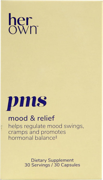 her own PMS, Supports PMS Symptoms, Natural Hormone Balance ,30 Capsules