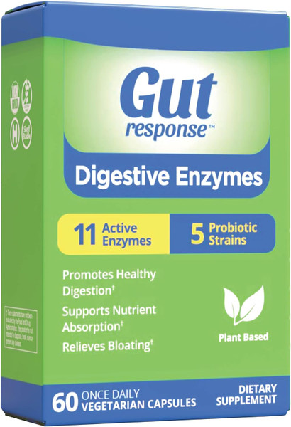 Digestive Enzymes - Bloating Relief & Digestive Support - 60 Capsules