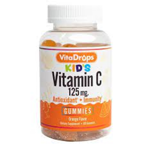 VitaDrops KidG?+???++s Vitamin C 125mg by Windmill- 60 gummies