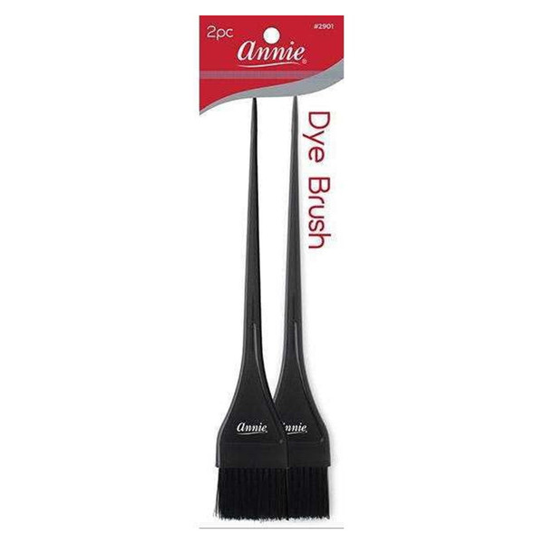 Annie Dye Brush 2901 Black, 2 Ea
