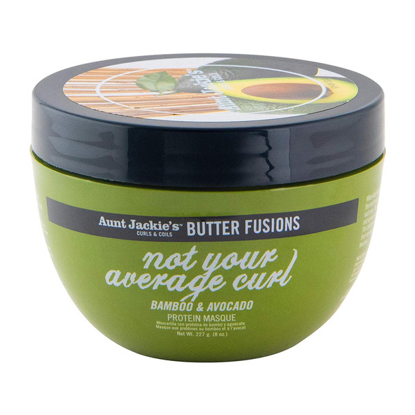 Aunt Jackies Hair Butter Fusions Protein Masque Bamboo and Avocado, 8 Oz  