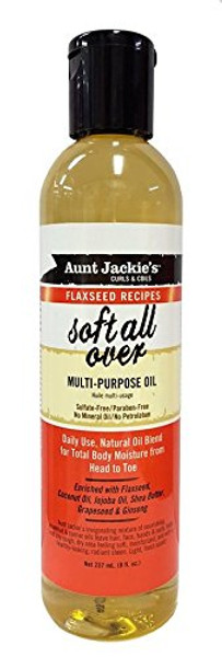 Aunti Jackie's Soft All Over Multi Purpose Oil 8 oz